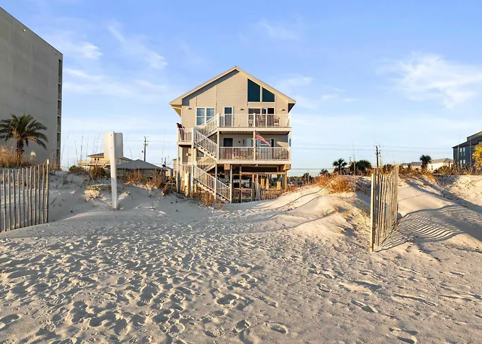Cozy Beachfront With Pool Gulf Shores